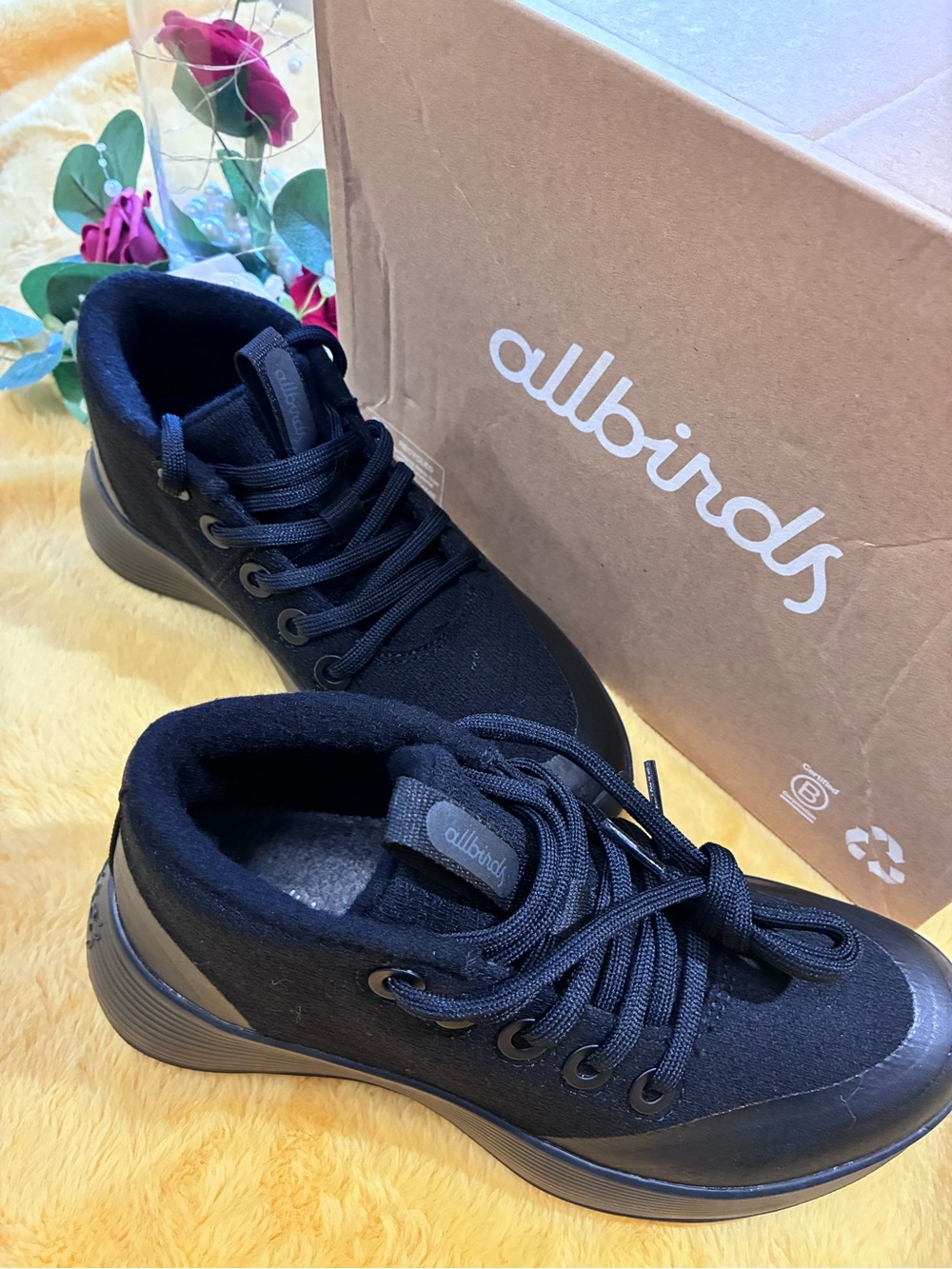 Allbirds Women’s Runner - Up Protect Black sneakers